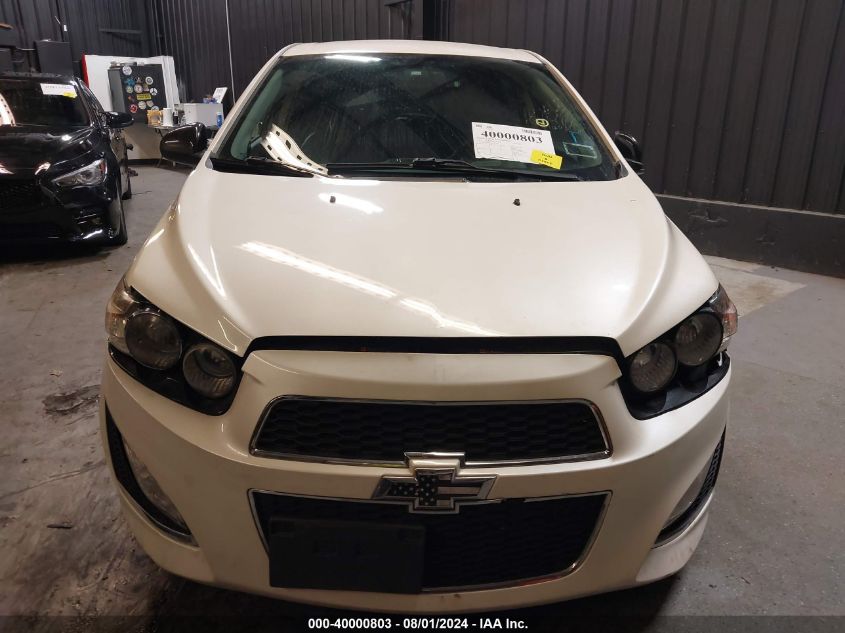 2014 Chevrolet Sonic Rs Auto VIN: 1G1JG6SB2E4110090 Lot: 40000803