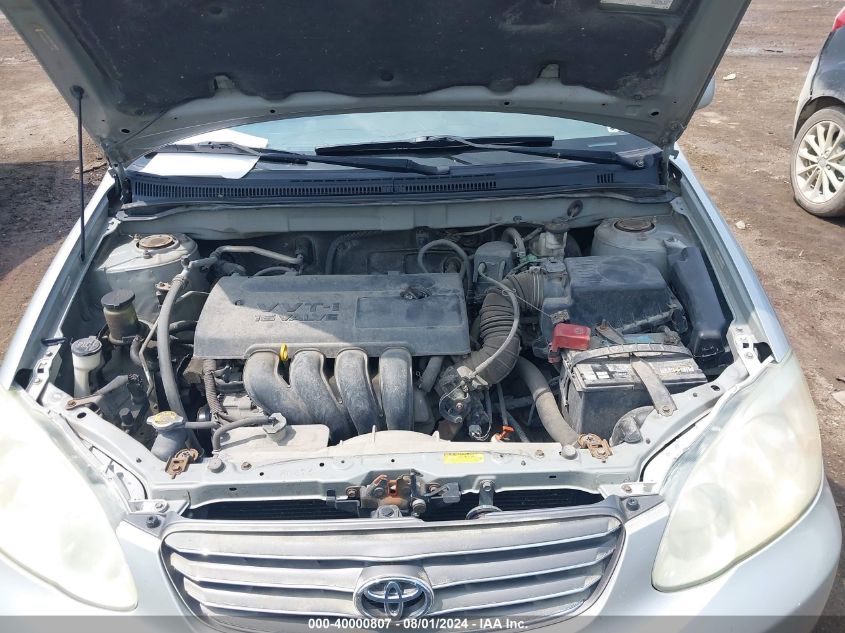 2004 Toyota Corolla Le VIN: 2T1BR32EX4C282944 Lot: 40000807