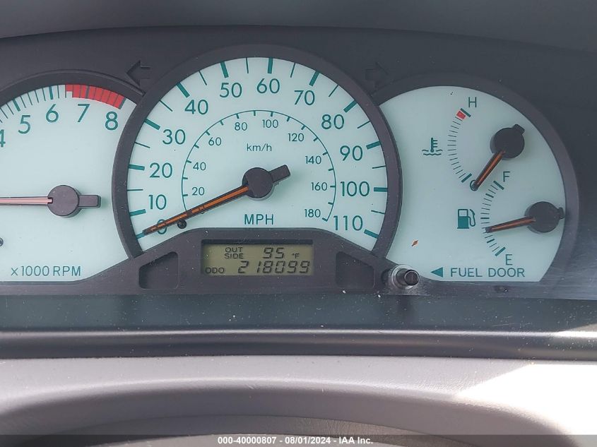 2004 Toyota Corolla Le VIN: 2T1BR32EX4C282944 Lot: 40000807