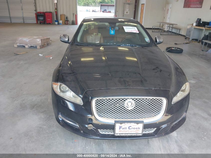 2012 Jaguar Xj Xjl Supercharged VIN: SAJWA2GE1CMV25376 Lot: 40000820