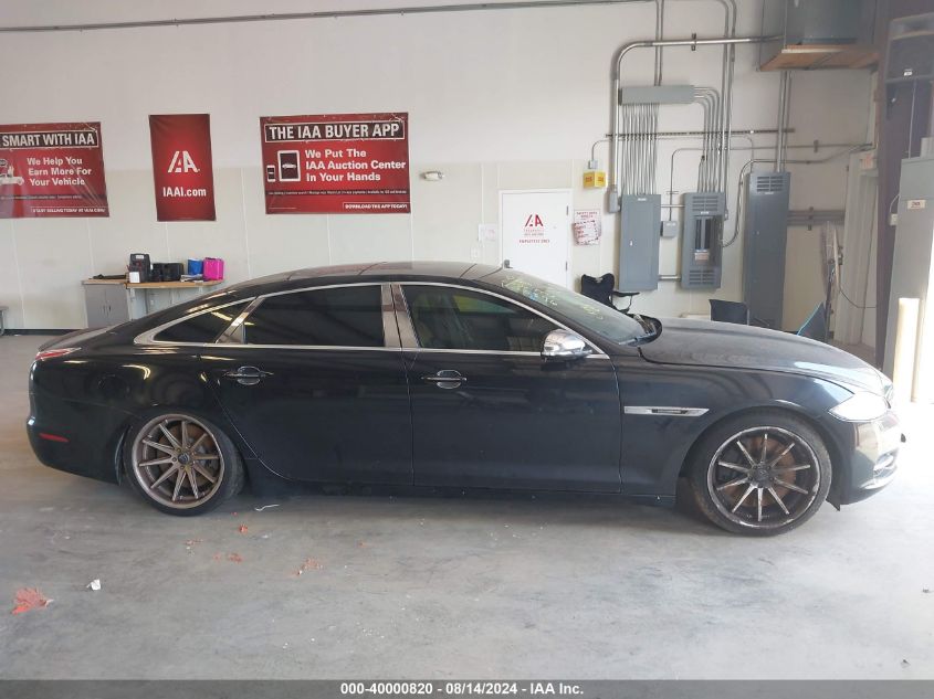 2012 Jaguar Xj Xjl Supercharged VIN: SAJWA2GE1CMV25376 Lot: 40000820