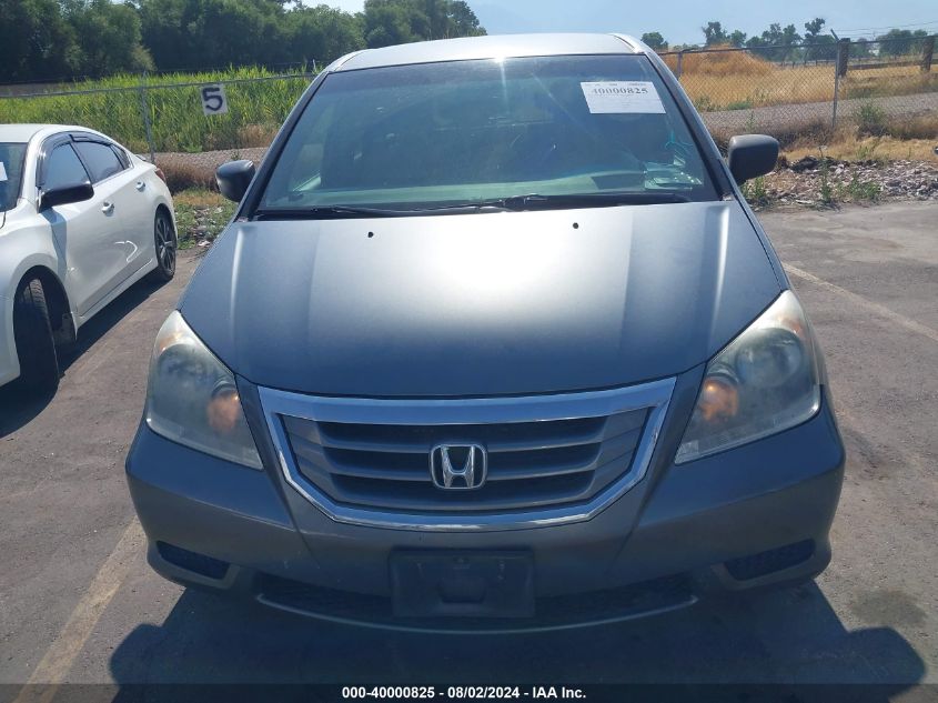 2009 Honda Odyssey Lx VIN: 5FNRL38229B057126 Lot: 40000825