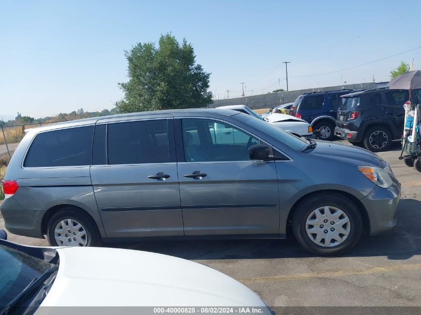 2009 Honda Odyssey Lx VIN: 5FNRL38229B057126 Lot: 40000825