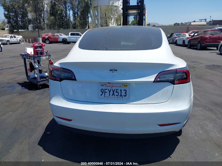 2023 Tesla Model 3 Rear-Wheel Drive VIN: 5YJ3E1EA5PF479212 Lot: 40000848