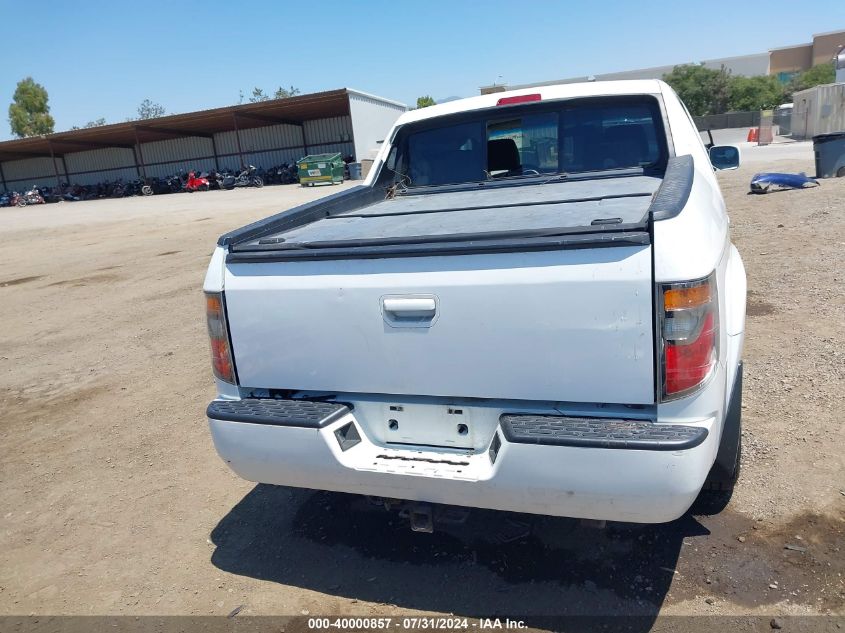 2006 Honda Ridgeline Rts VIN: 2HJYK16416H508443 Lot: 40000857