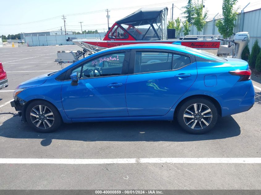 2021 Nissan Versa Sv Xtronic Cvt VIN: 3N1CN8EV3ML872055 Lot: 40000859