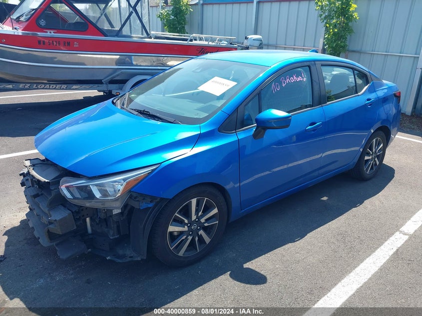 2021 NISSAN VERSA SV XTRONIC CVT - 3N1CN8EV3ML872055