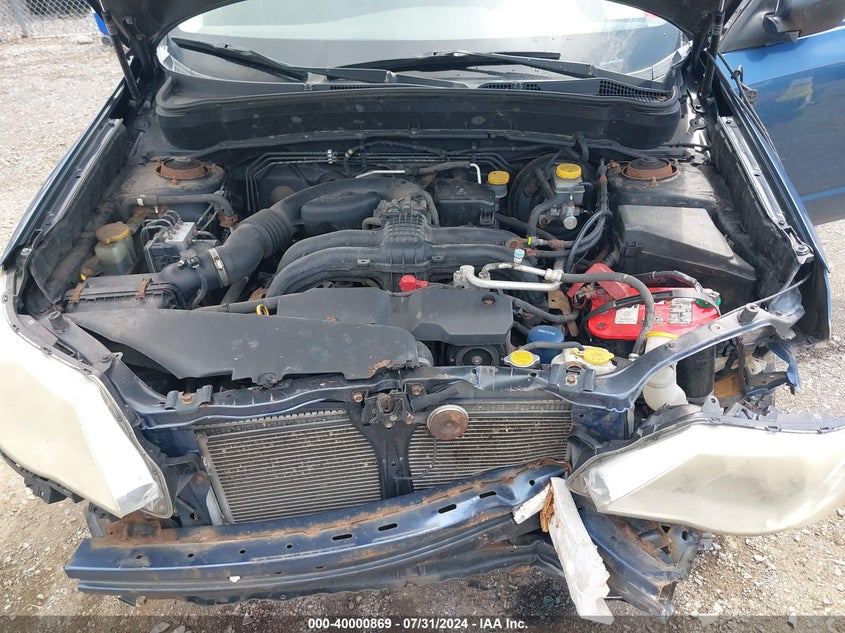 2012 Subaru Forester 2.5X VIN: JF2SHABC0CG417274 Lot: 40000869