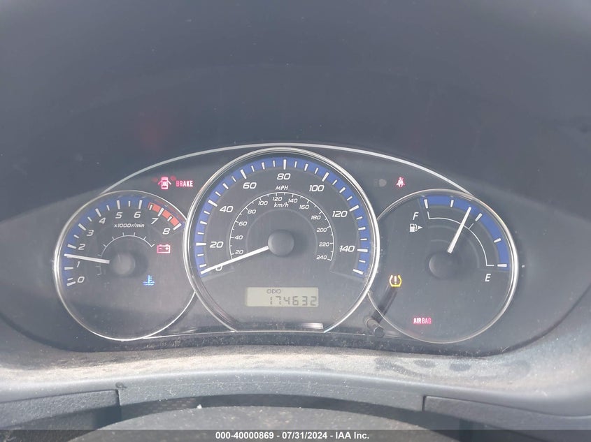 2012 Subaru Forester 2.5X VIN: JF2SHABC0CG417274 Lot: 40000869