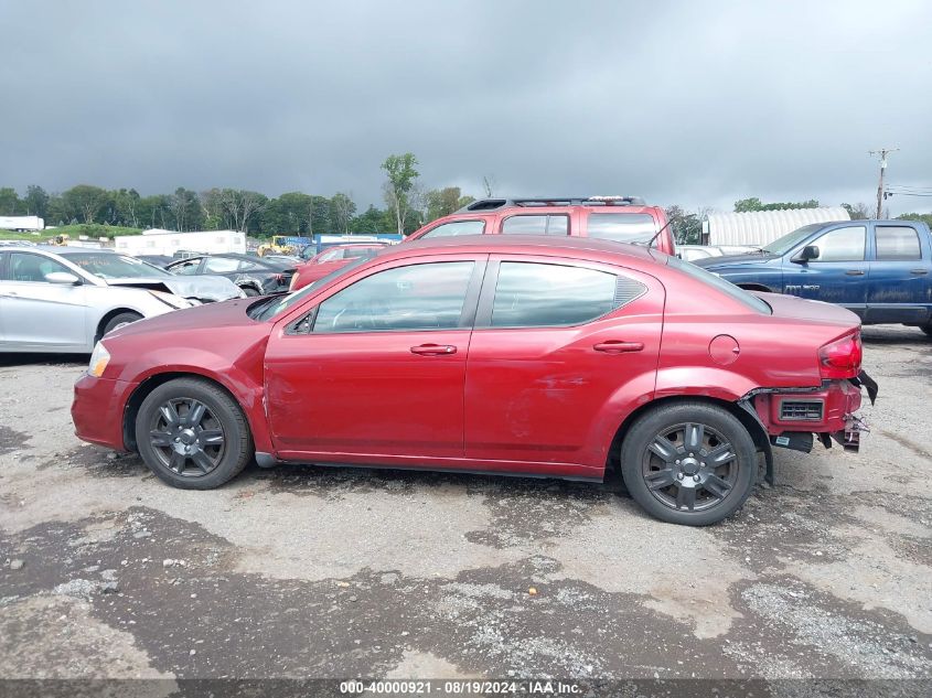 2014 Dodge Avenger Se VIN: 1C3CDZABXEN217107 Lot: 40000921