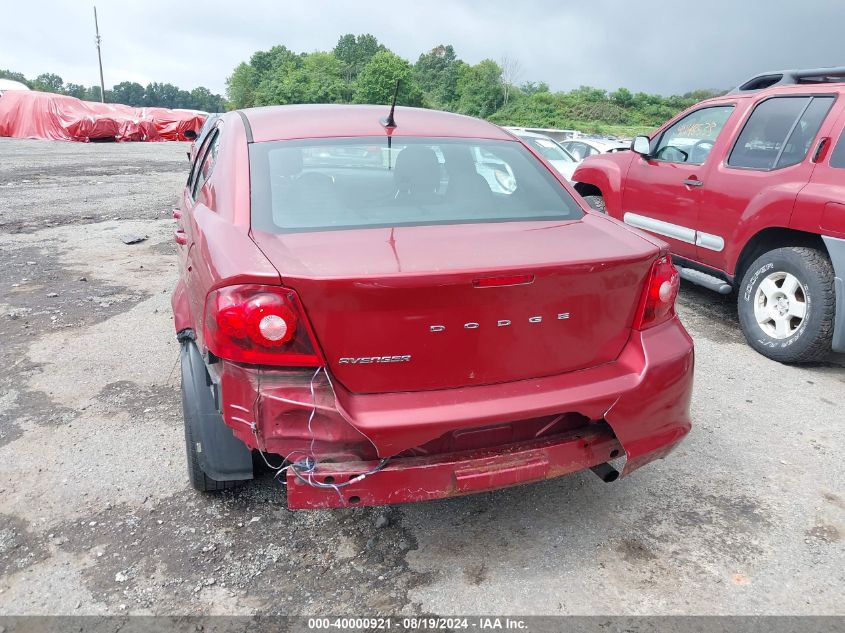 2014 Dodge Avenger Se VIN: 1C3CDZABXEN217107 Lot: 40000921