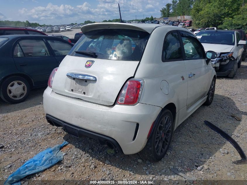 2016 Fiat 500 Abarth VIN: 3C3CFFFH3GT193435 Lot: 40000925