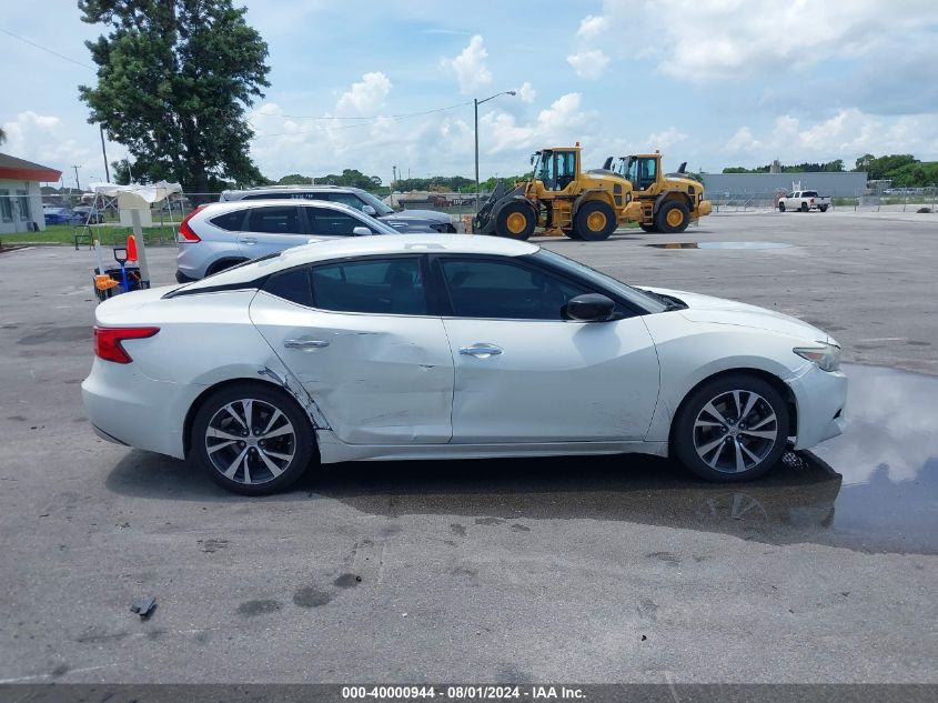 2017 Nissan Maxima 3.5 S VIN: 1N4AA6AP2HC395881 Lot: 40000944