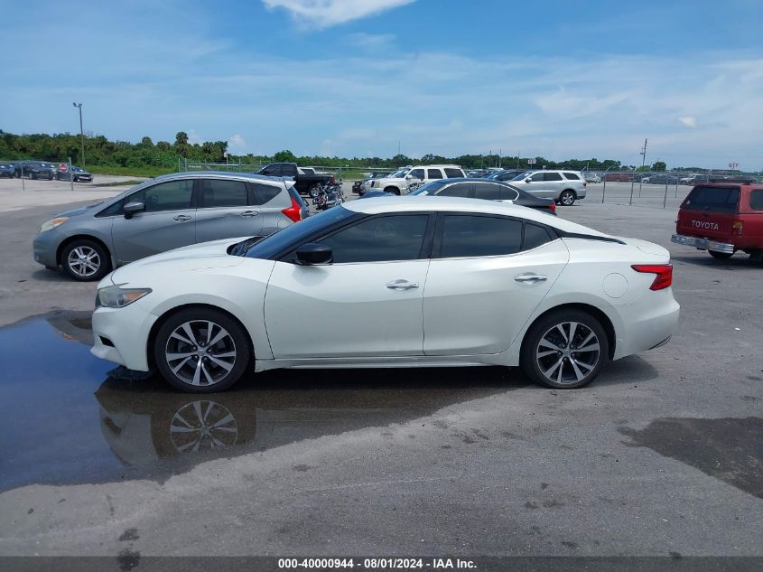 2017 Nissan Maxima 3.5 S VIN: 1N4AA6AP2HC395881 Lot: 40000944