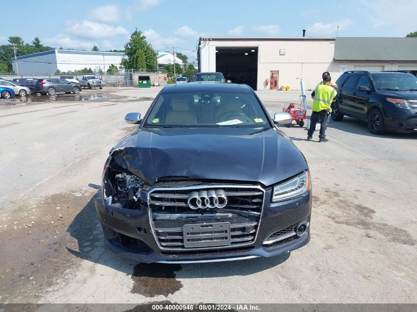 2016 Audi S8 4.0T Plus VIN: WUAJ5AFD6GN901007 Lot: 40000946