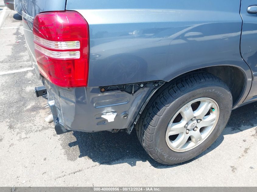 2003 Toyota Highlander Limited V6 VIN: JTEGF21A630112494 Lot: 40000956