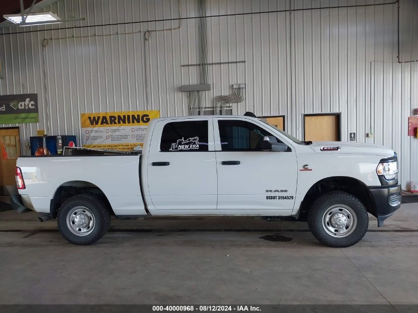 2022 Ram 2500 Tradesman 4X4 6'4 Box VIN: 3C6UR5CL0NG407627 Lot: 40000968