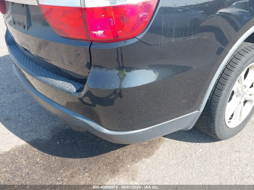 2012 Dodge Durango Sxt VIN: 1C4RDJAG4CC207121 Lot: 40000975