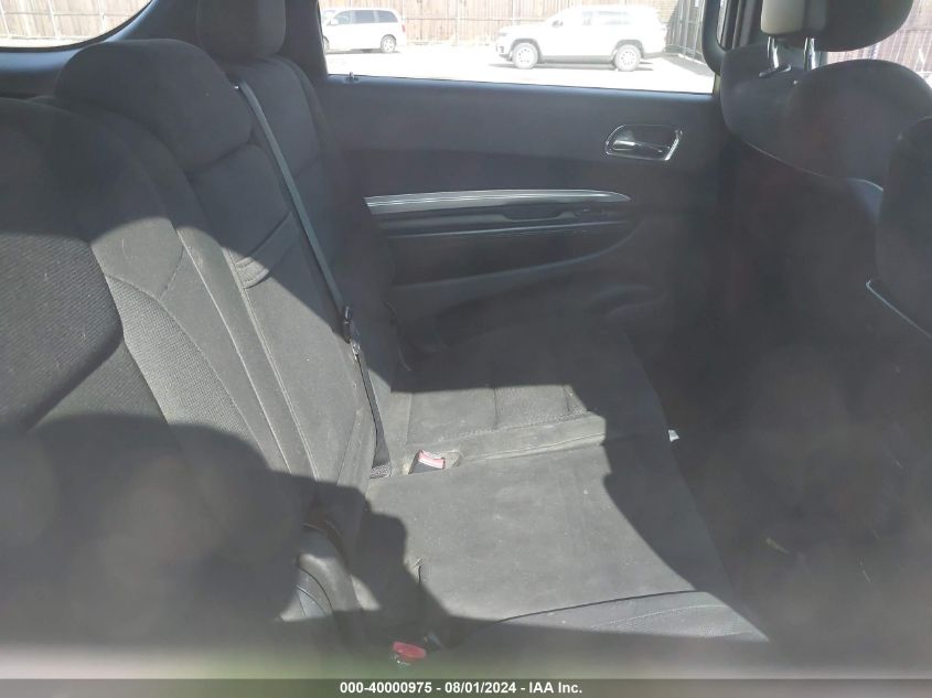 2012 Dodge Durango Sxt VIN: 1C4RDJAG4CC207121 Lot: 40000975