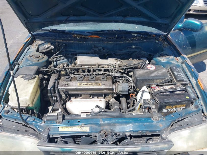 1994 Toyota Corolla Le VIN: 1NXAE00B4RZ151612 Lot: 40000985