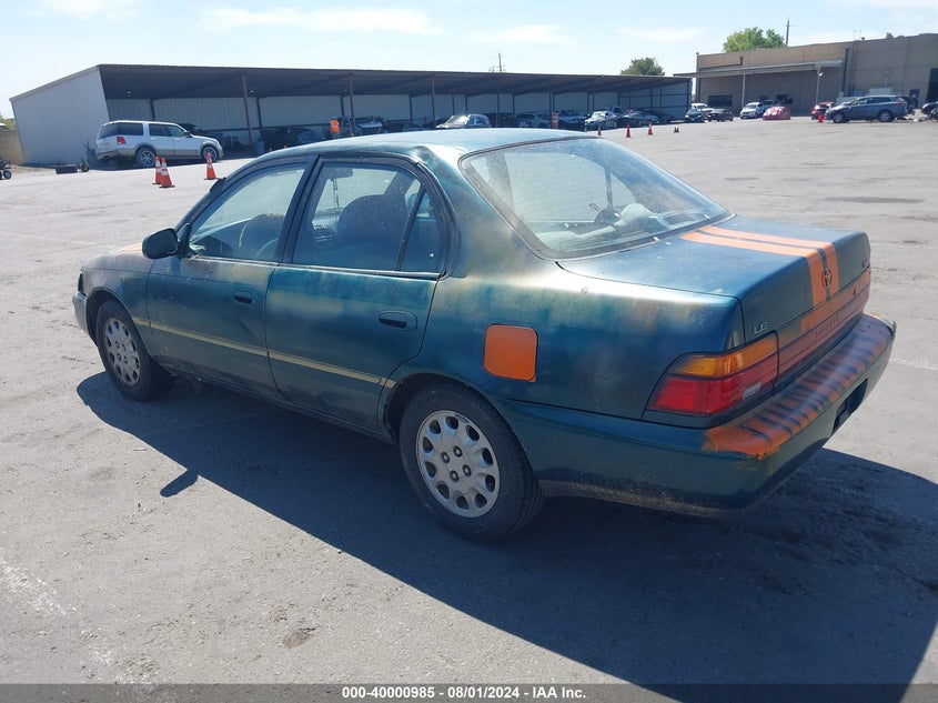 1994 Toyota Corolla Le VIN: 1NXAE00B4RZ151612 Lot: 40000985