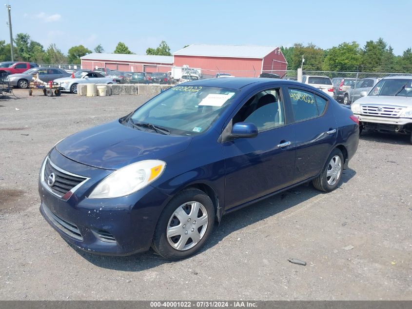 3N1CN7APXDL879120 | 2013 NISSAN VERSA