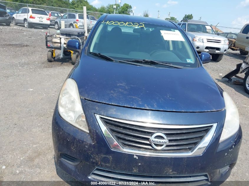 2013 Nissan Versa 1.6 Sv VIN: 3N1CN7APXDL879120 Lot: 40001022