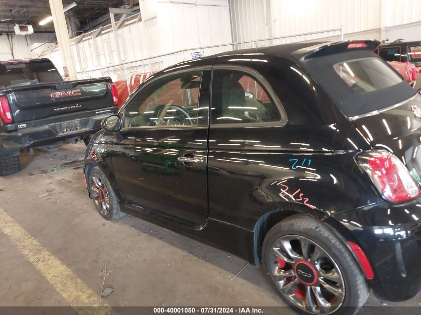 2014 Fiat 500C Gq Edition VIN: 3C3CFFJH2ET190076 Lot: 40001050