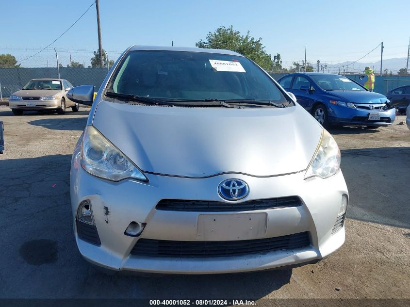 2014 Toyota Prius C One VIN: JTDKDTB3XE1077949 Lot: 40001052