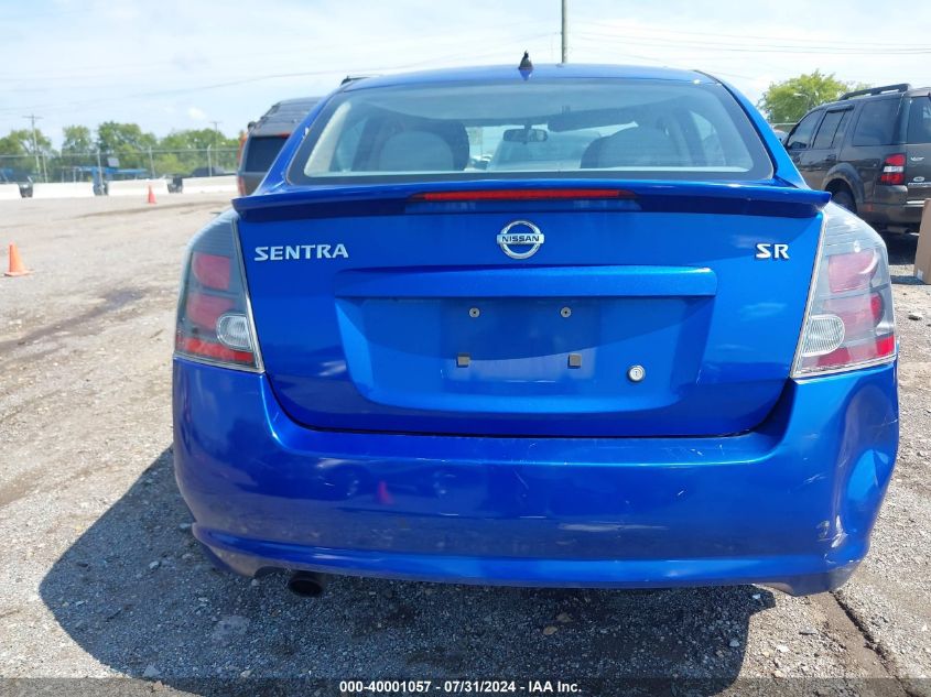 2011 Nissan Sentra 2.0Sr VIN: 3N1AB6AP6BL665278 Lot: 40001057