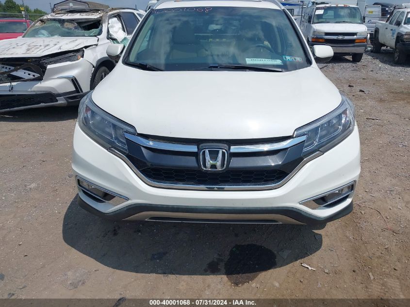 2016 Honda Cr-V Ex-L VIN: 5J6RM4H73GL064430 Lot: 40001068