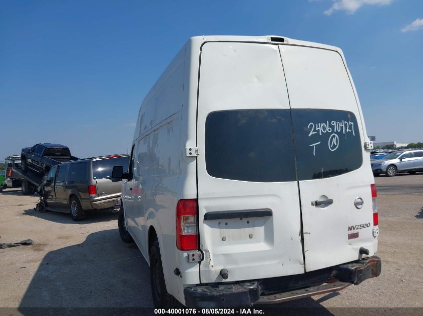 2013 Nissan Nv Cargo Nv2500 Hd S V8 VIN: 1N6AF0LY2DN102099 Lot: 40001076