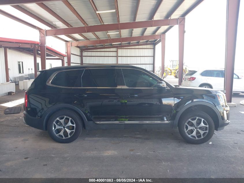 2021 Kia Telluride Ex VIN: 5XYP3DHC7MG109311 Lot: 40001083