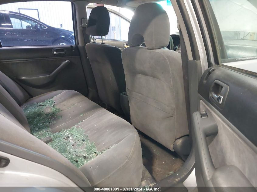 2003 Honda Civic Lx VIN: 2HGES16583H531912 Lot: 40001091