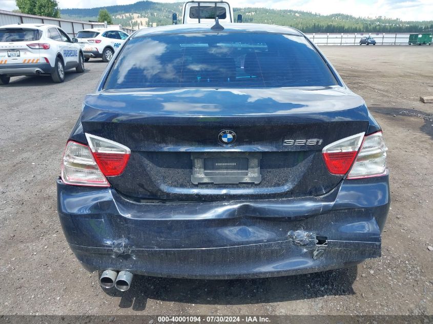 2007 BMW 328I VIN: WBAVA37557ND55538 Lot: 40001094