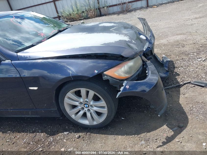 2007 BMW 328I VIN: WBAVA37557ND55538 Lot: 40001094