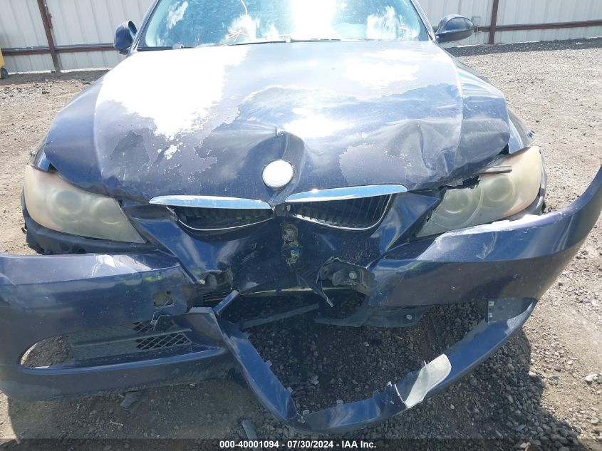 2007 BMW 328I VIN: WBAVA37557ND55538 Lot: 40001094