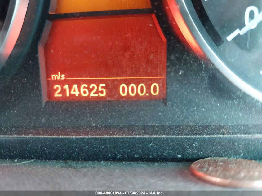 2007 BMW 328I VIN: WBAVA37557ND55538 Lot: 40001094