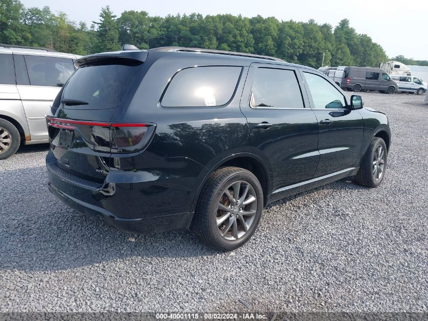 2017 Dodge Durango Gt VIN: 1C4RDJDG9HC626925 Lot: 40001115