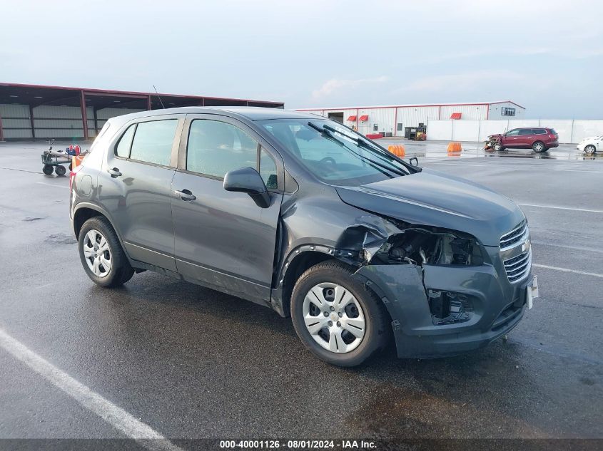 3GNCJKSB8GL255827 2016 CHEVROLET TRAX - Image 1