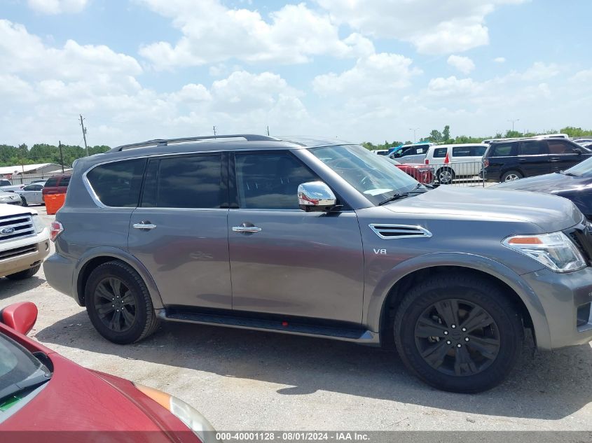 2018 Nissan Armada Sl VIN: JN8AY2NDXJX003487 Lot: 40001128