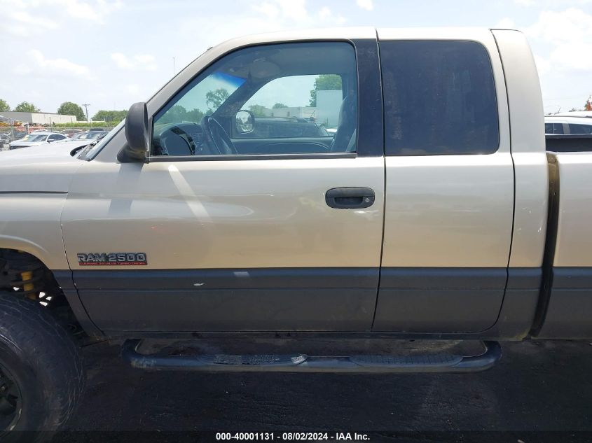 2002 Dodge Ram 2500 St VIN: 3B7KF236X2M315181 Lot: 40001131