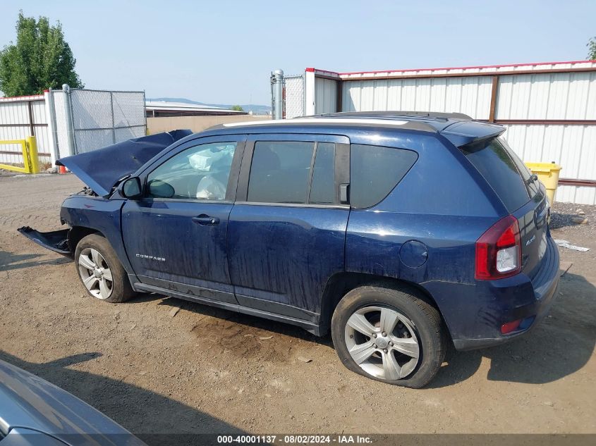 2017 JEEP COMPASS LATITUDE 4X4 - 1C4NJDEB8HD105247