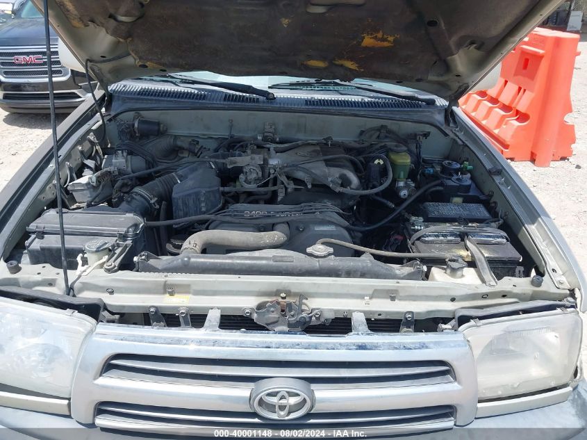 2000 Toyota 4Runner Sr5 VIN: JT3GN86R2Y0151375 Lot: 40001148