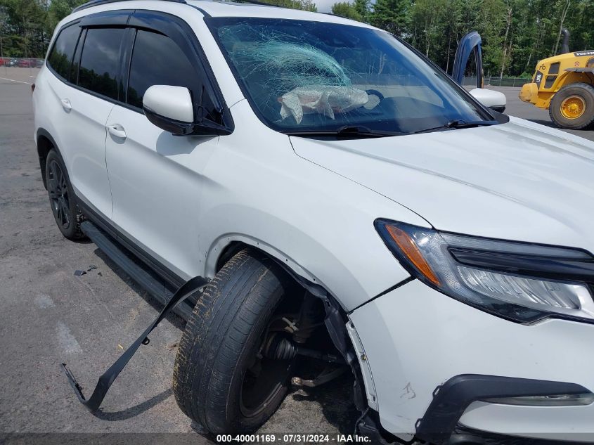 2021 Honda Pilot Awd Black Edition VIN: 5FNYF6H73MB082786 Lot: 40001169