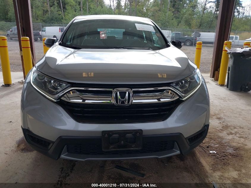 2019 Honda Cr-V Lx VIN: 5J6RW6H38KL006163 Lot: 40001210