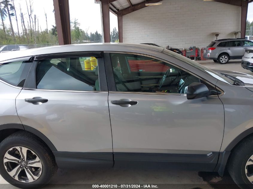 2019 Honda Cr-V Lx VIN: 5J6RW6H38KL006163 Lot: 40001210