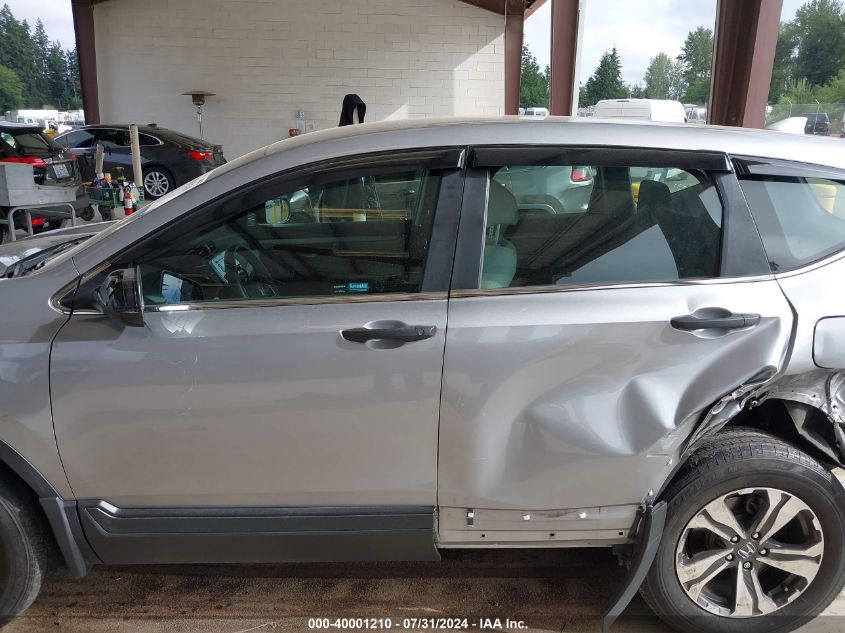 2019 Honda Cr-V Lx VIN: 5J6RW6H38KL006163 Lot: 40001210