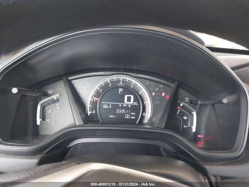 2019 Honda Cr-V Lx VIN: 5J6RW6H38KL006163 Lot: 40001210