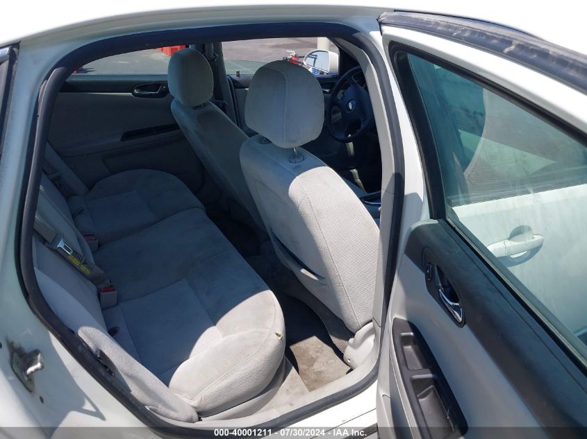 2008 Chevrolet Impala Ls VIN: 2G1WB58K081238141 Lot: 40001211